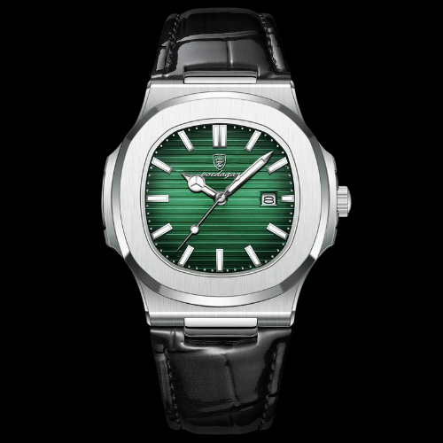 The Hudson Regatta" - Poedagar Nautical Leather Watch