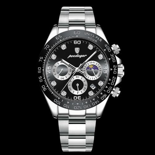 "The Hudson Apollo" - Poedagar Sun & Moon Chronograph