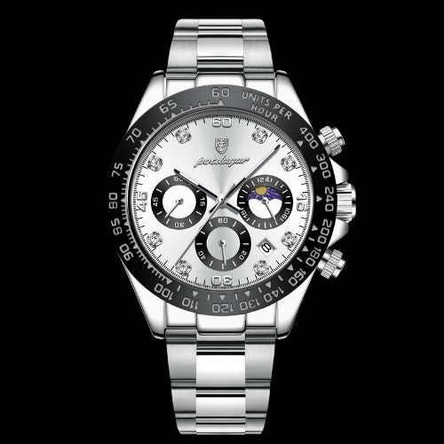 "The Hudson Apollo" - Poedagar Sun & Moon Chronograph