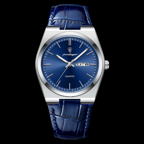 The Hudson Diplomat" - Poedagar Leather Day-Date